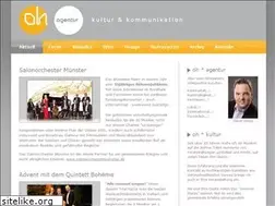 Sites similar to oh-agentur.de