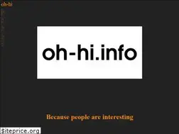 Sites similar to oh-hi.info