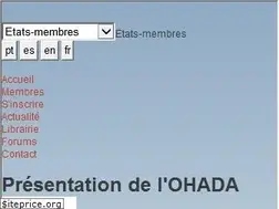 Sites similar to ohada.com