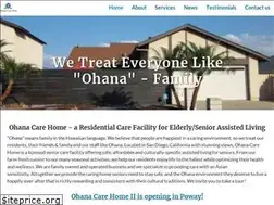 Sites similar to ohanacarehomesd.com