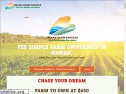 Sites similar to ohanafarmparcels.com