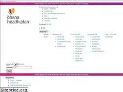 Sites similar to ohanahealthplan.com