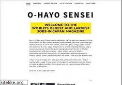 Sites similar to ohayosensei.com