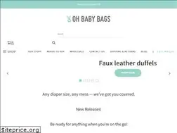Sites similar to ohbabybags.com