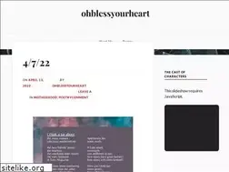 Sites similar to ohblessyourheart.wordpress.com
