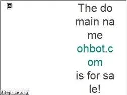 Sites similar to ohbot.com