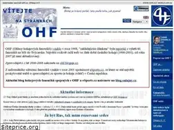 Sites similar to ohf.cz