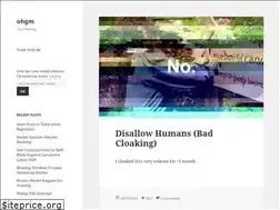 Sites similar to ohgm.co.uk