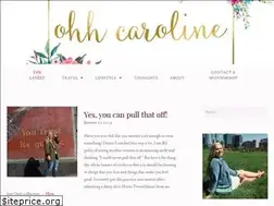 Sites similar to ohhcaroline.com