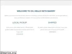 Sites similar to ohhelloketobakery.com