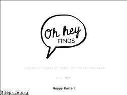 Sites similar to ohheyfinds.com