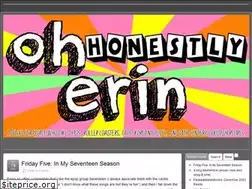 Sites similar to ohhonestlyerin.com