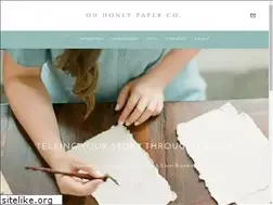 Sites similar to ohhoneypaperco.com