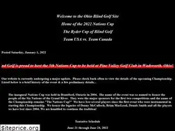 Sites similar to ohioblindgolf.com
