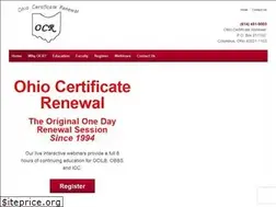 Sites similar to ohiocertificate.com