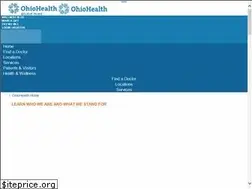 Sites similar to ohiohealth.org