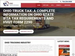 Sites similar to ohiotrucktax.info