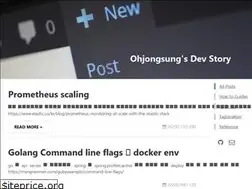 Sites similar to ohjongsung.io