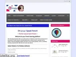 Sites similar to ohlalaispeakfrench.com