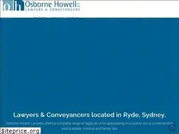 Sites similar to ohlegal.com.au