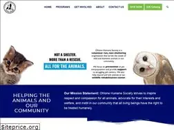 Sites similar to ohlonehumanesociety.org