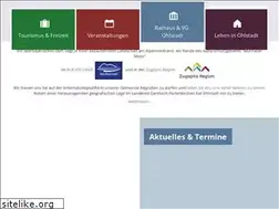 Sites similar to ohlstadt.de