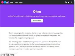 Sites similar to ohmjs.org
