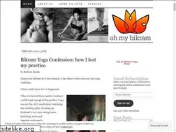 Sites similar to ohmybikram.wordpress.com