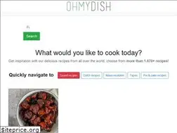 Sites similar to ohmydish.com