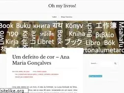Sites similar to ohmylivros.wordpress.com