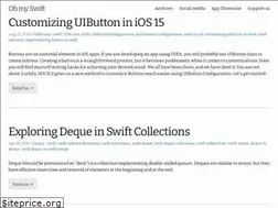 Sites similar to ohmyswift.com