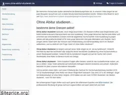 Sites similar to ohne-abitur-studieren.de