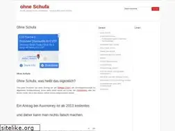 Sites similar to ohne-schufa.at