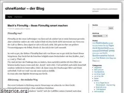 Sites similar to ohnekontur.de