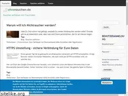 Sites similar to ohnerauchen.de