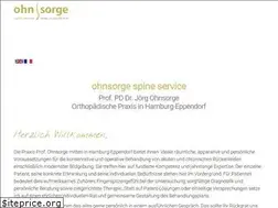 Sites similar to ohnsorge-spine.com