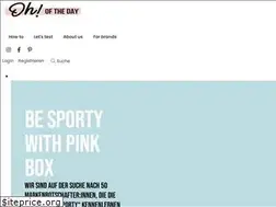 Sites similar to ohoftheday.de