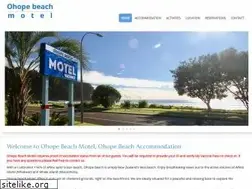 Sites similar to ohopebeachmotel.nz