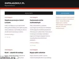 Sites similar to ohpdlaszkoly.pl