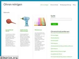 Sites similar to ohren-reinigen.de