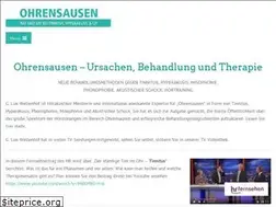 Sites similar to ohrensausen.de