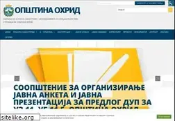 Sites similar to ohrid.gov.mk