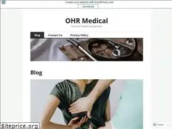 Sites similar to ohrmedical.wordpress.com