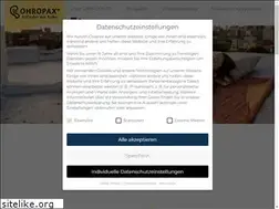 Sites similar to ohropax.de