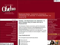 Sites similar to ohrpheo.de