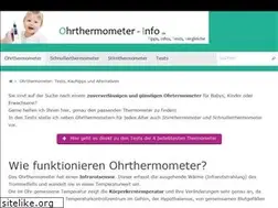 Sites similar to ohrthermometer-info.de