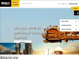 Sites similar to ohsa.com.au