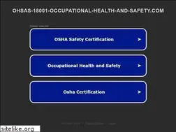 Sites similar to ohsas-18001-occupational-health-and-safety.com