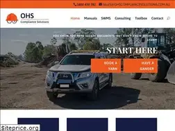 Sites similar to ohscompliancesolutions.com.au