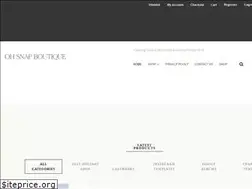 Sites similar to ohsnapboutique.com